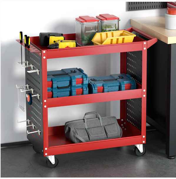 Workshop storage, garage storage, industrial shelving racks, tool racks