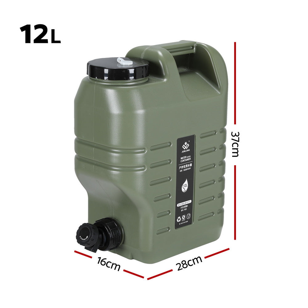 Water Container Jerry Can 12L Outdoor Storage Tank