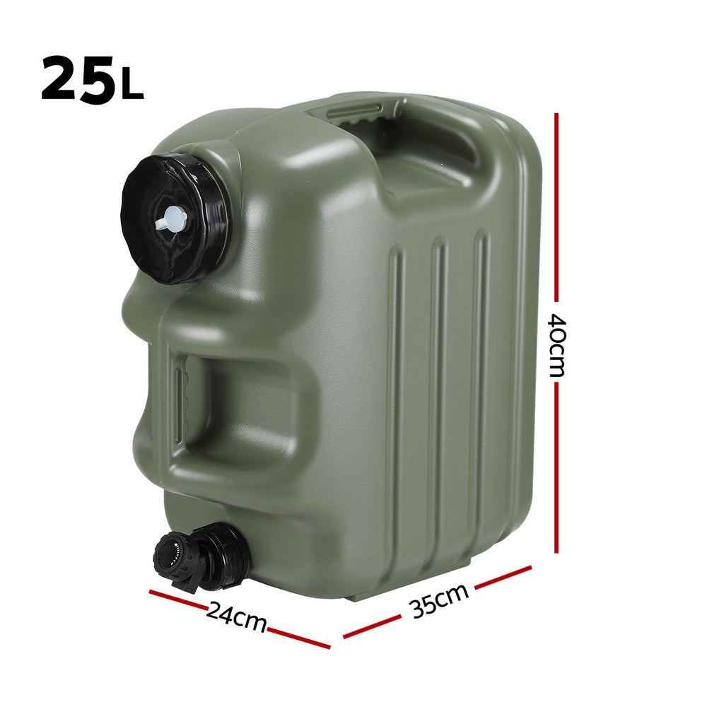 Water Container Jerry Can 25L Outdoor Storage Tank