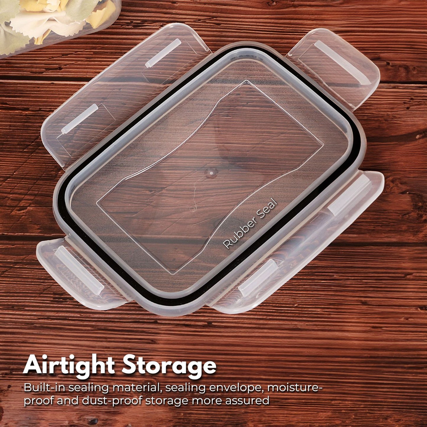 Food Storage Kitchen Containers 24PCS Airtight Dry Food Pantry Organisation Set