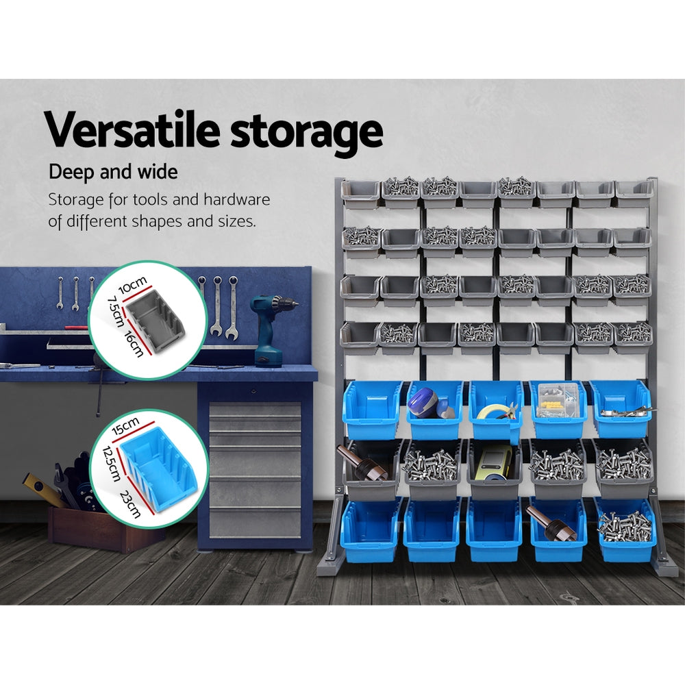 Storage Shelving Rack - 47 Bin