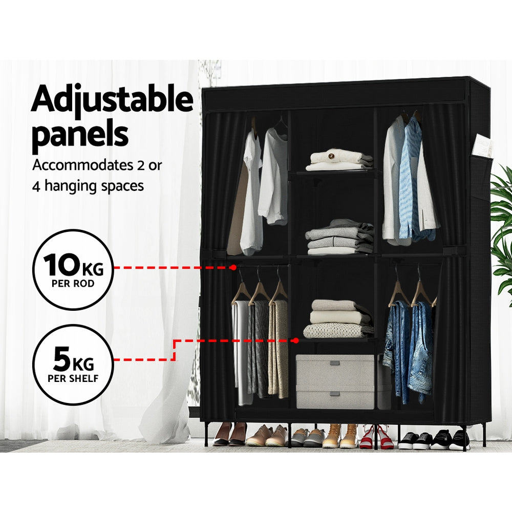 Clothes Wardrobe Closet Storage Large Portable Organiser