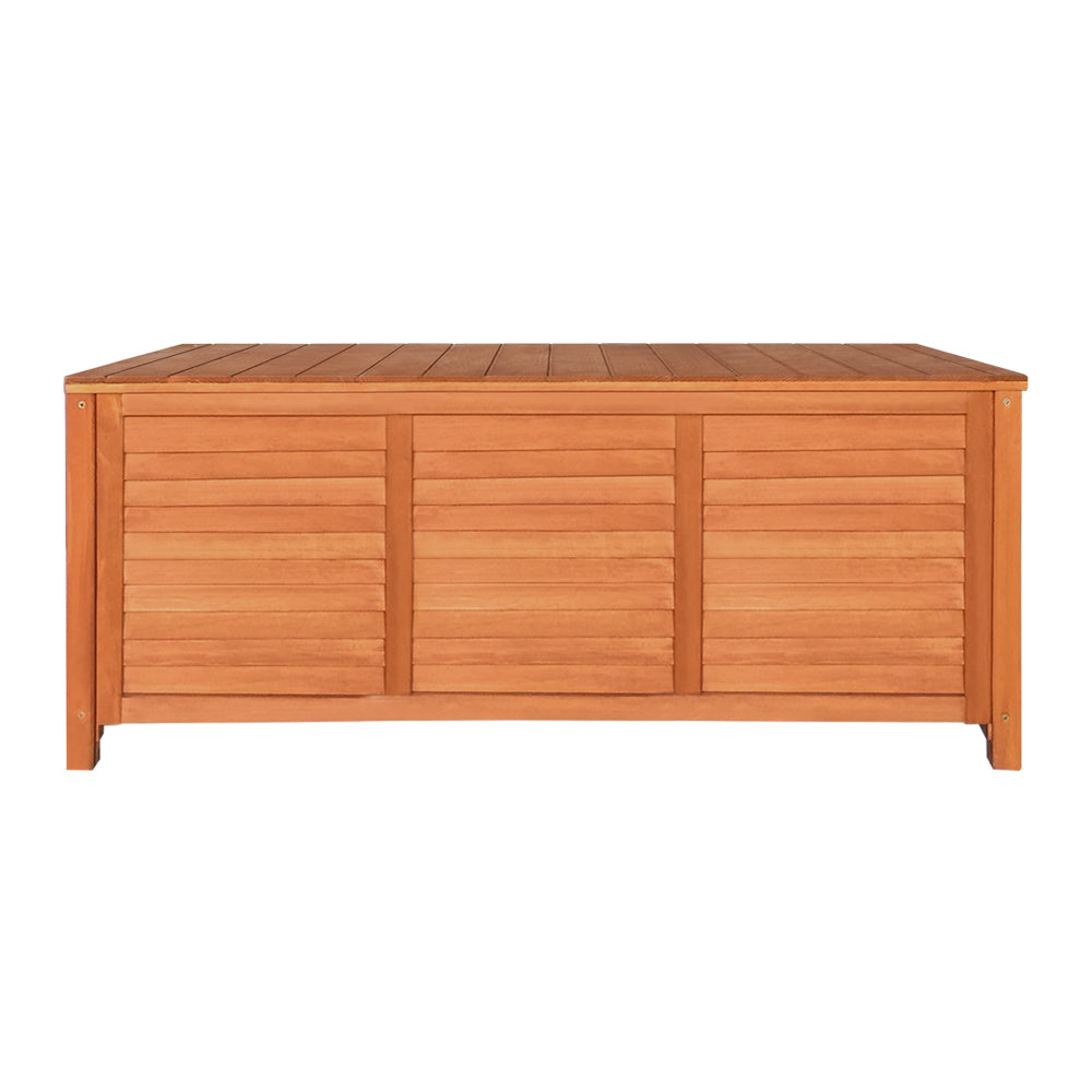 Wooden Garden Storage Bench 210L - Fir Storage Nook