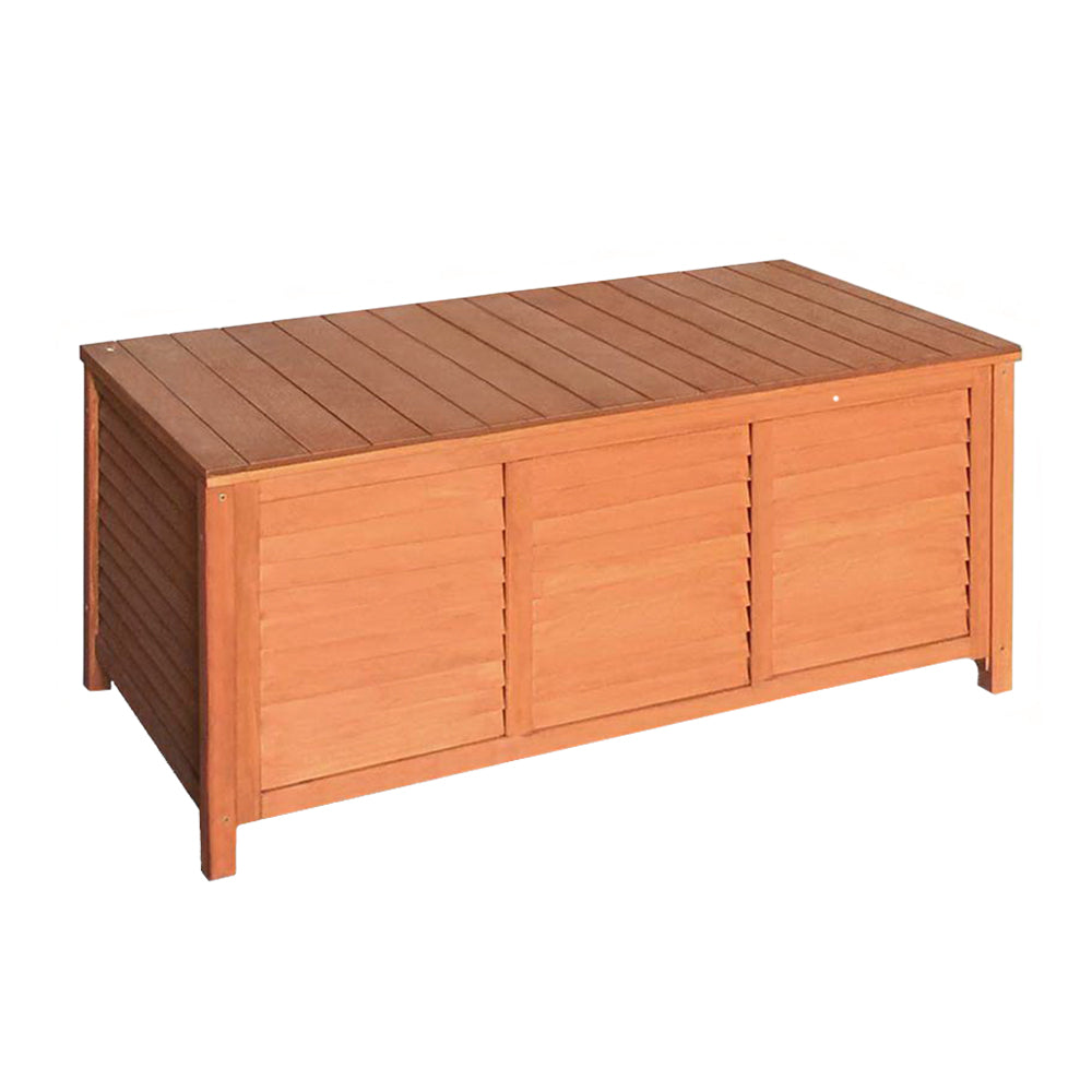 Wooden Garden Storage Bench 210L - Fir Storage Nook