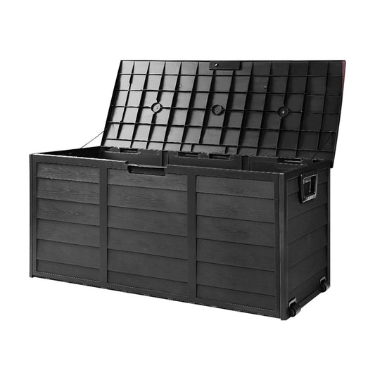 Outdoor Storage 290L Box - All Black Storage Nook