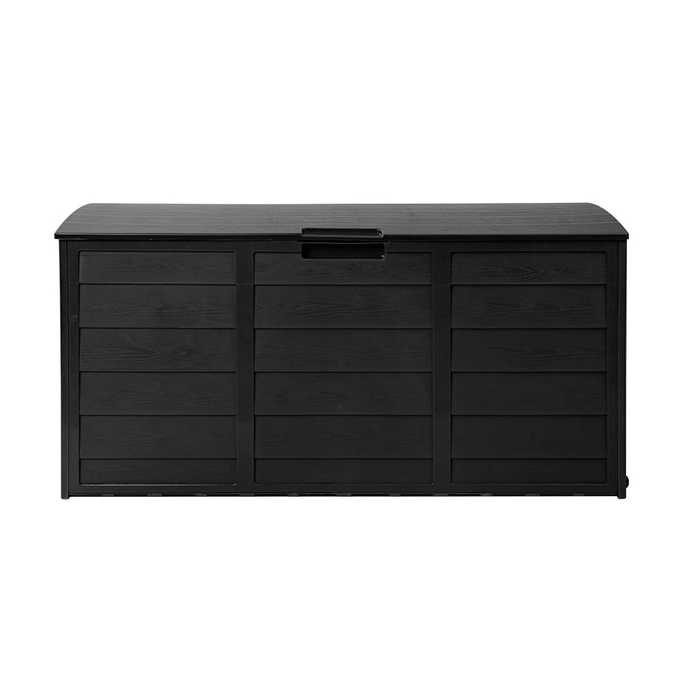 Outdoor Storage 290L Box - All Black Storage Nook