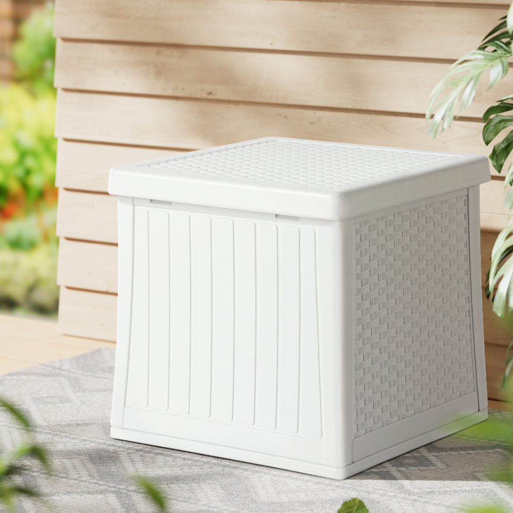 Outdoor Storage Box Secure 56L - White