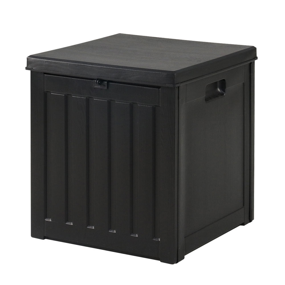 Outdoor Storage Box Waterproof 80L - Black Storage Nook