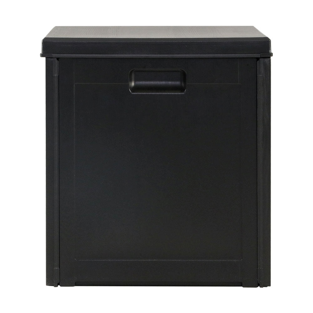 Outdoor Storage Box Waterproof 80L - Black Storage Nook