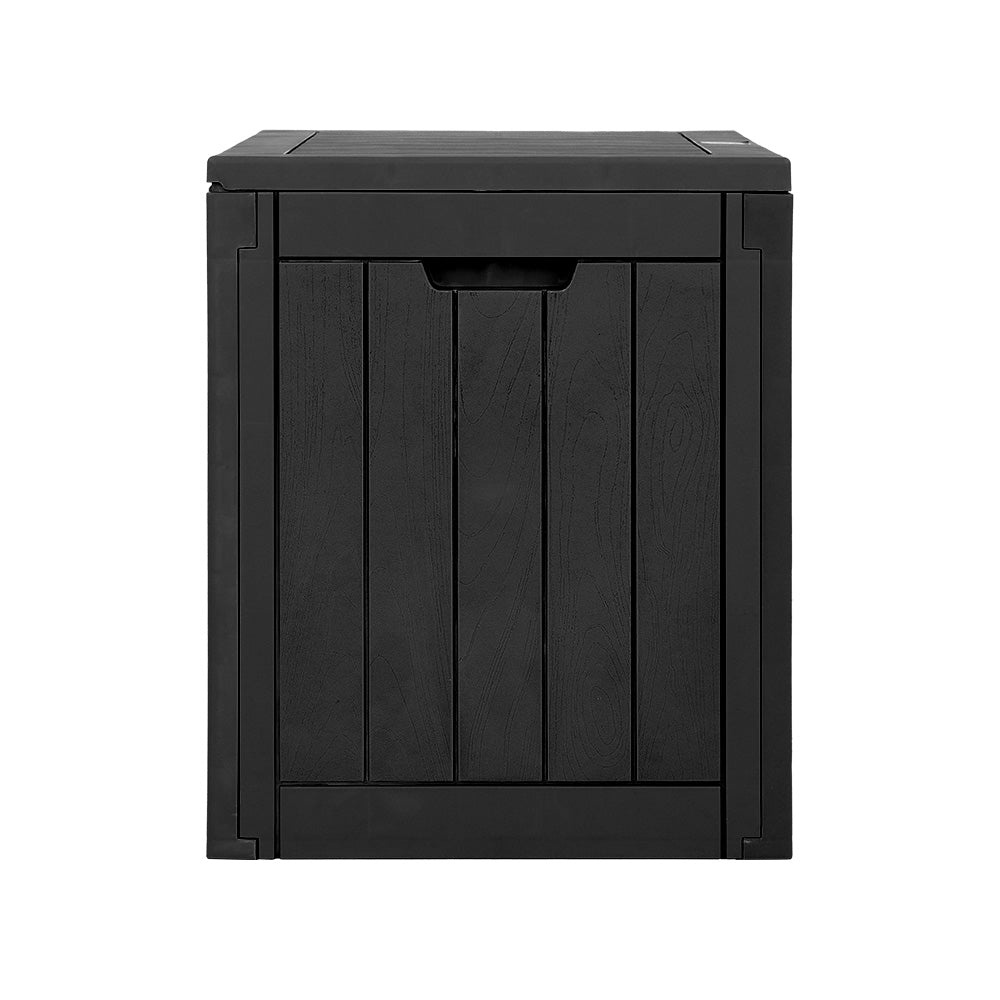 Outdoor Storage Box Secure 118L - Black Storage Nook