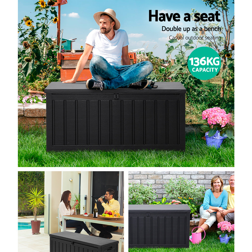 Outdoor Storage Box Secure 240L Storage Nook