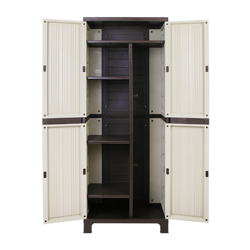 Outdoor Storage Secure Cabinet Cupboard 173cm