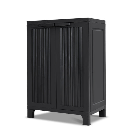 Outdoor Storage Secure Cabinet - Black