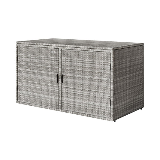 Outdoor Secure Storage Cabinet 92cm - Grey 