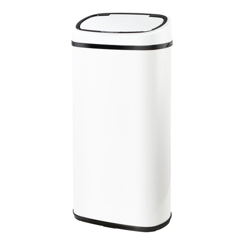 Sensor Rubbish Bin 68L - White