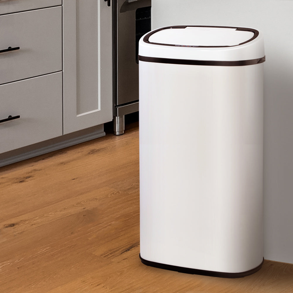 Sensor Rubbish Bin 68L - White