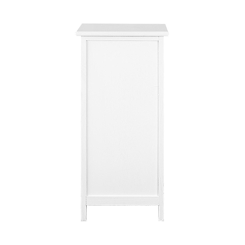 Bedside Table Hall Table - White Bedroom storage