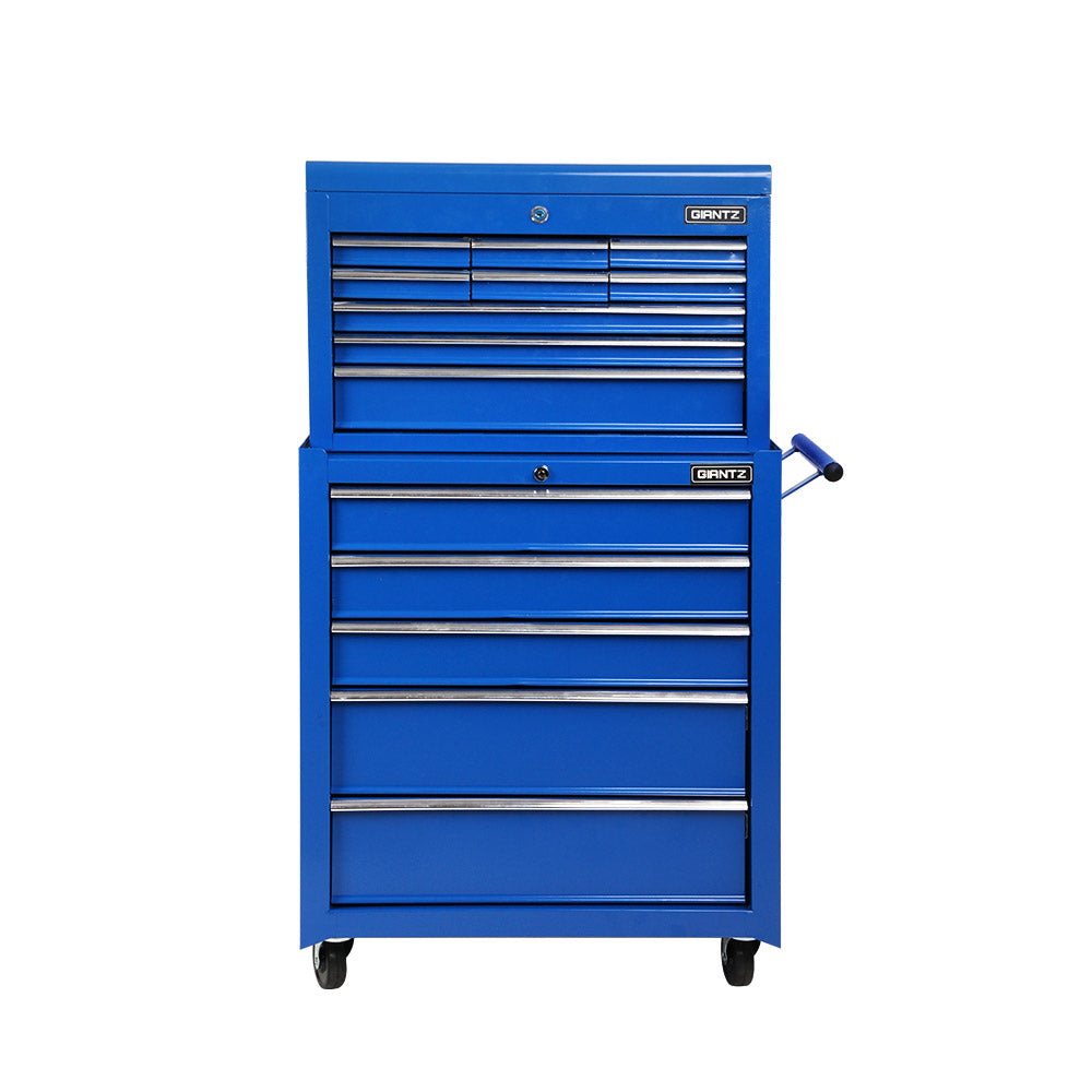 Toolbox Chest Cabinet 14 Drawers Garage Tool Storage