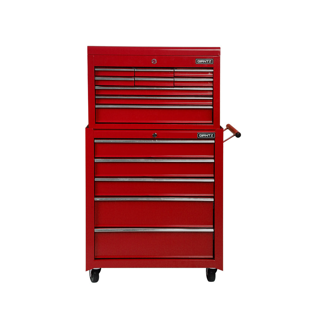 Toolbox Chest Cabinet 14 Drawers Garage Tool Storage