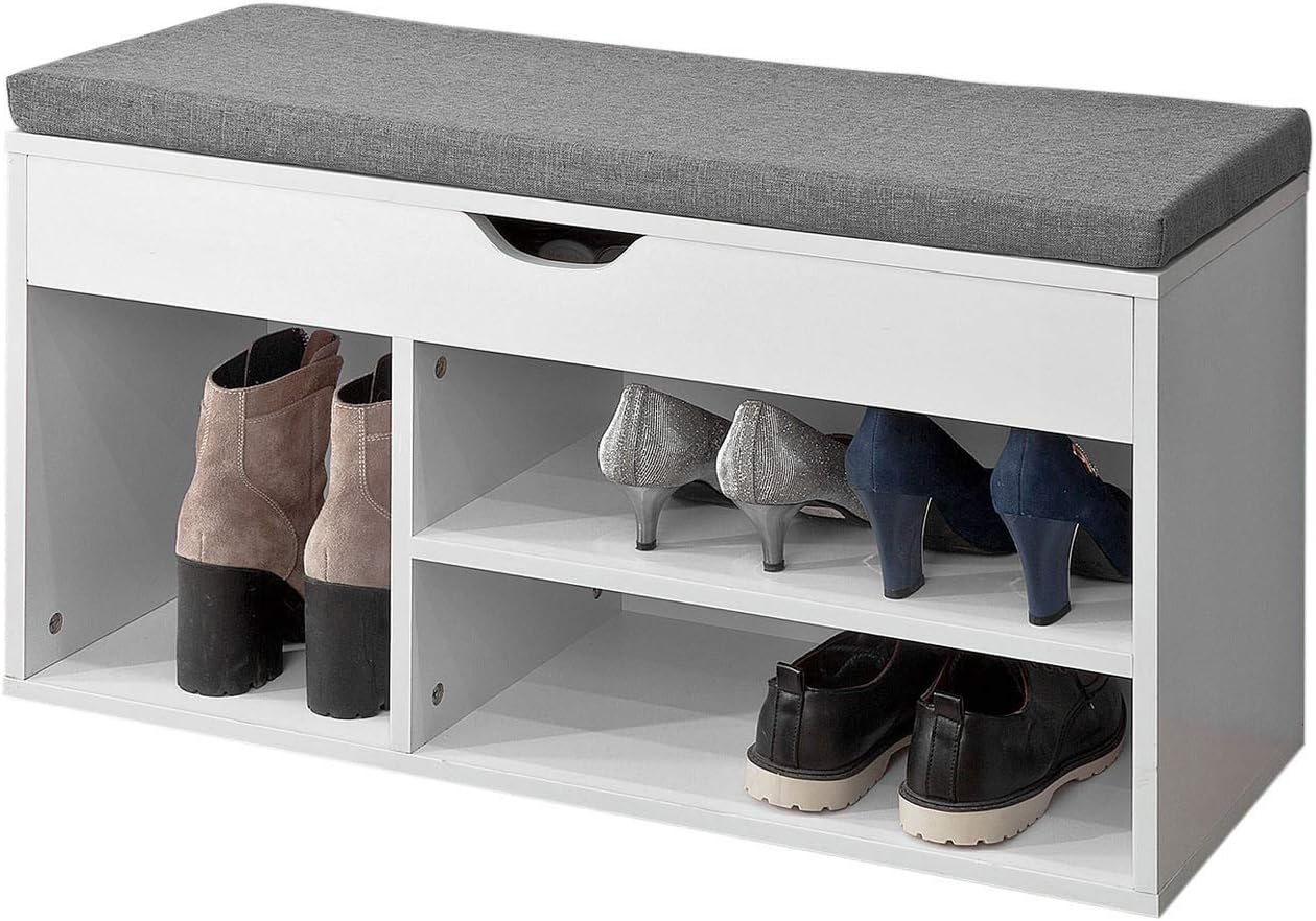 Padded Shoe Bench Lift Up Storage shoe storage storage nook