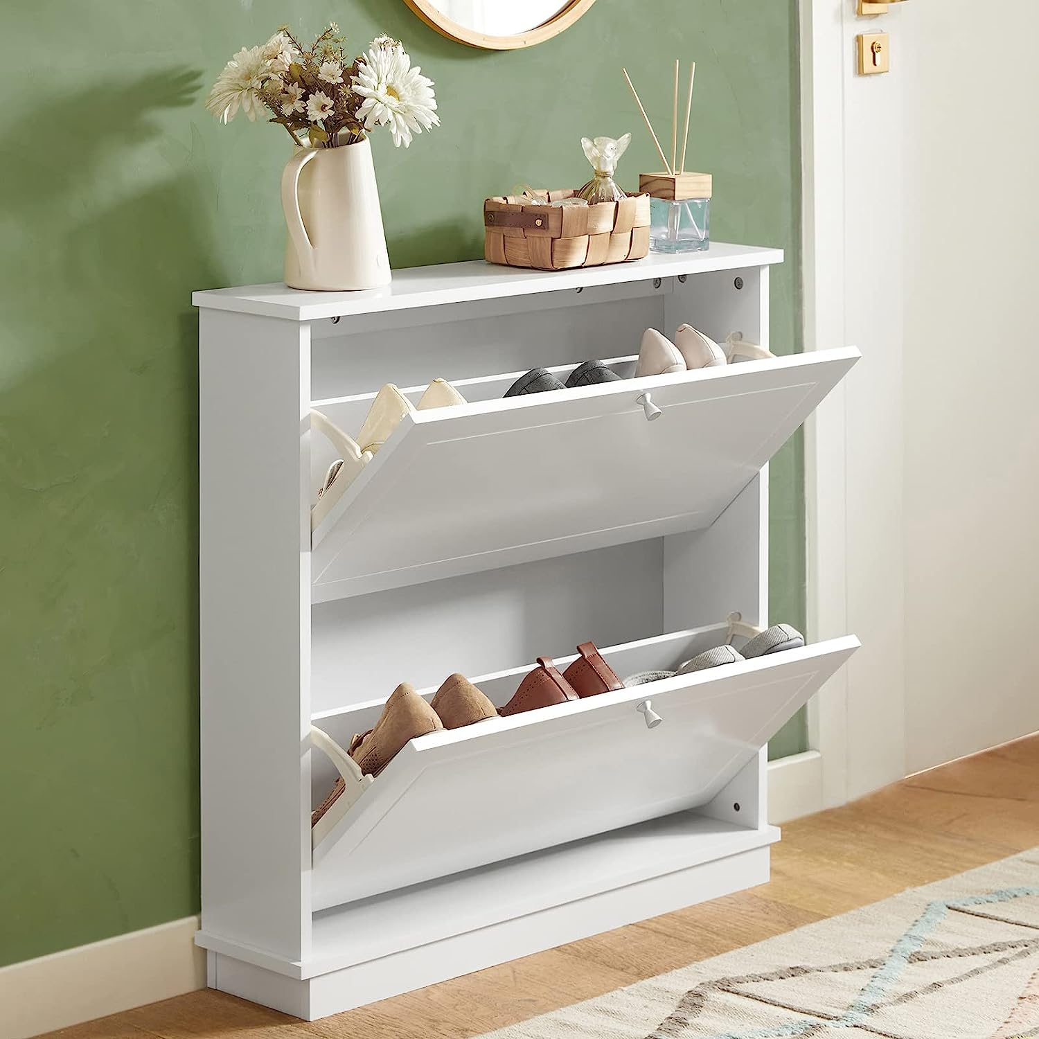 Shoe Cabinet Storage Unit, storage nook