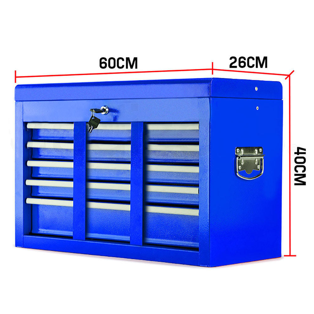 Tool Box Chest 9 Drawer Mechanic Organiser Garage Storage Toolbox Set