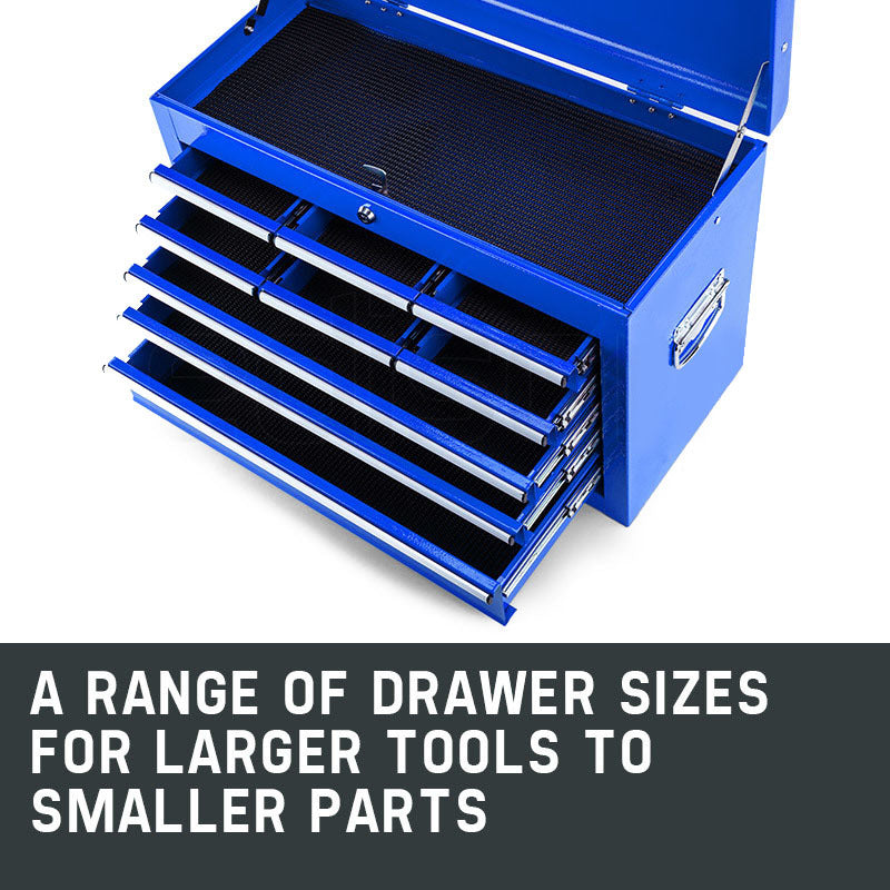 Tool Box Chest 9 Drawer Mechanic Organiser Garage Storage Toolbox Set