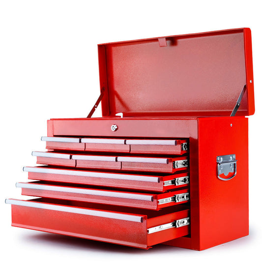 Tool Box Chest 9 Drawer Organiser Mechanic Garage Storage Toolbox Set