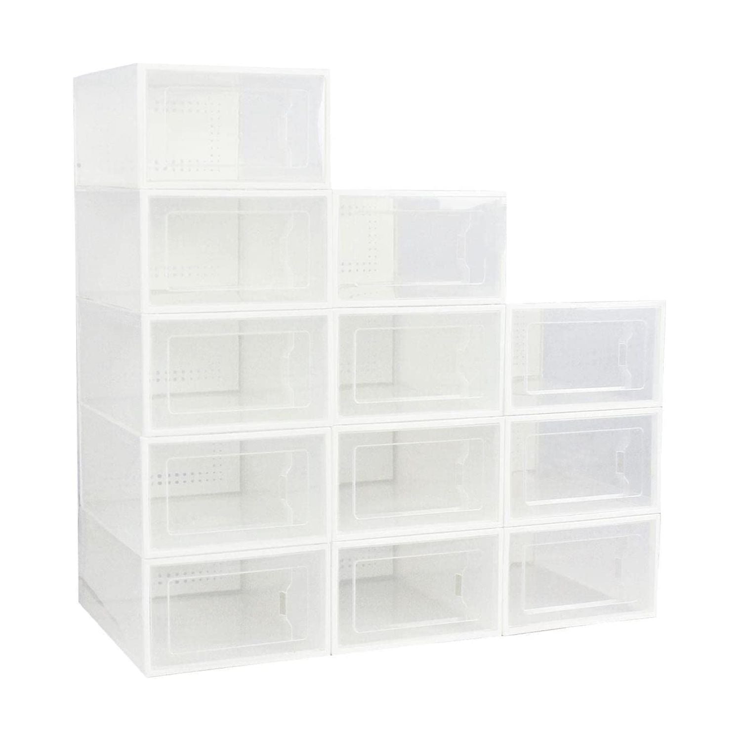 Plastic Shoe Box 12PCS, storage nook