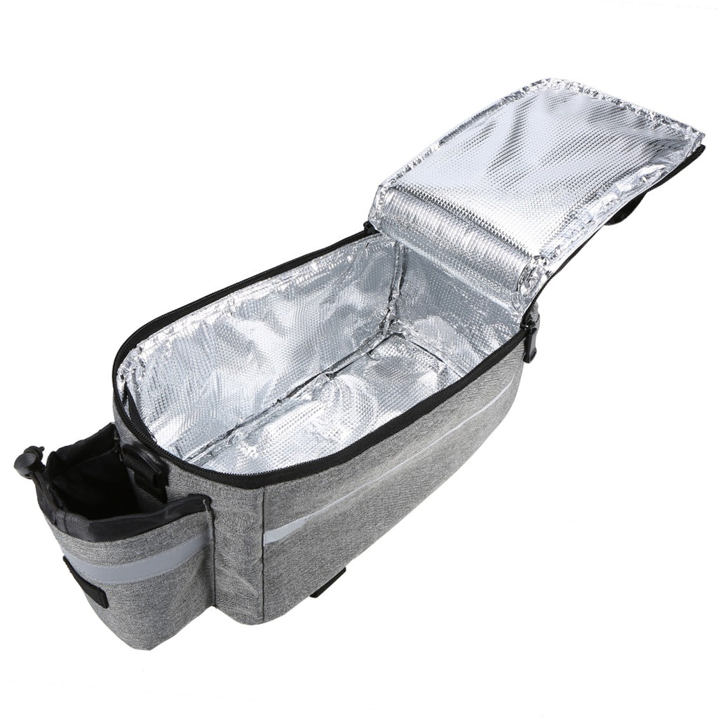 Insulated Cooler Bag - Bike Bag, storage nook