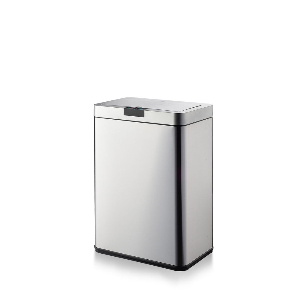 MIRAKLASS Sensor Bin 50L Wide Silver Square storage nook