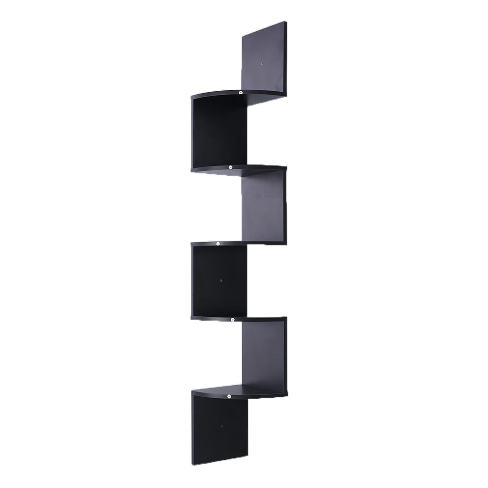  Corner Wall Shelf Display Shelves Dvd Book Storage Rack storage nook