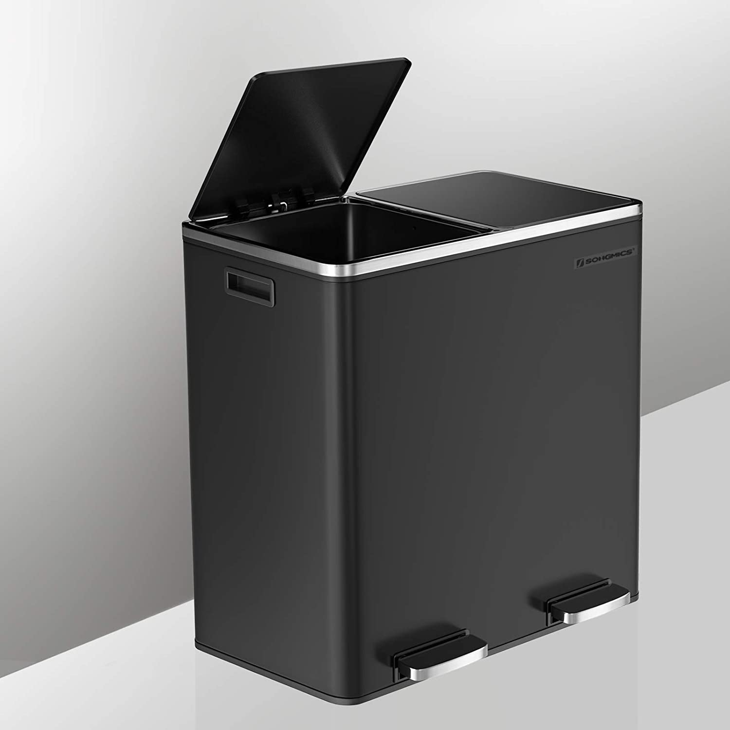 Dual rubbish bin