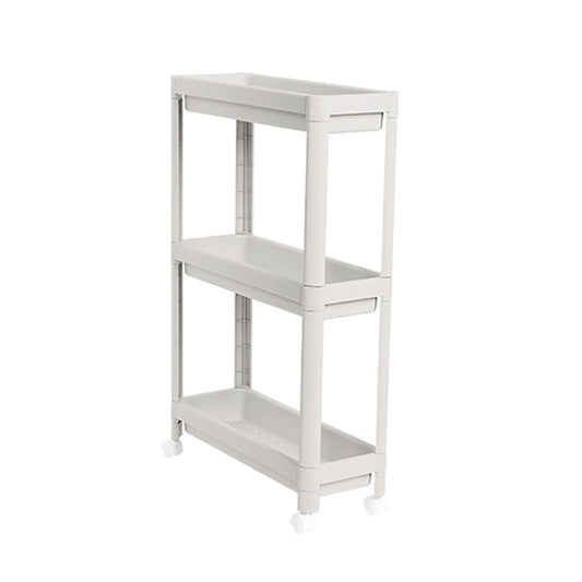 Storage Rack Basket Shelf Cart Holder for kitchen and laundry Room, storage nook