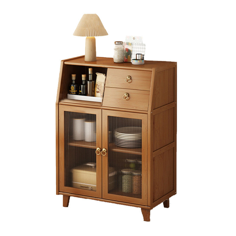 Sideboard Kitchen Storage Cabinet Tea Cabinet Modern Bamboo