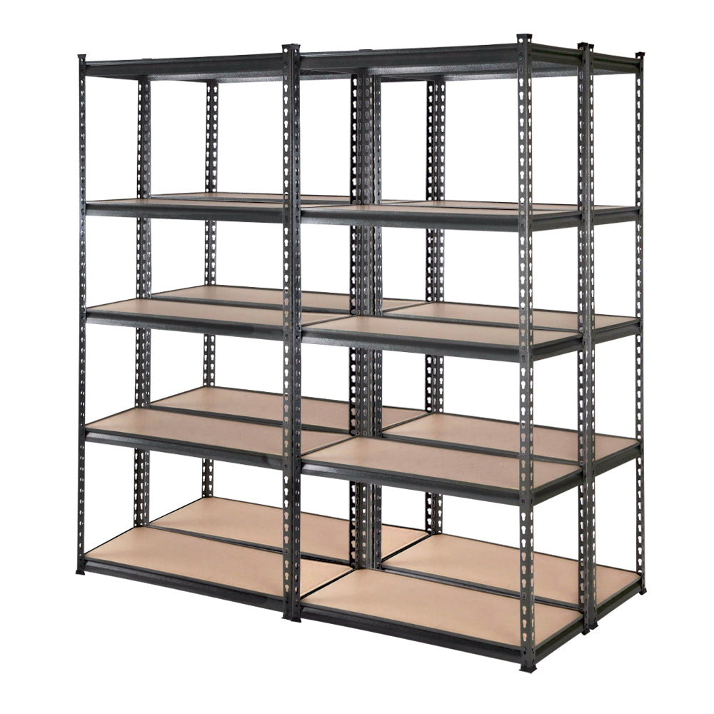 Garage Shelving Warehouse Rack 4X1.8M Storage Pallet Racking Charcoal