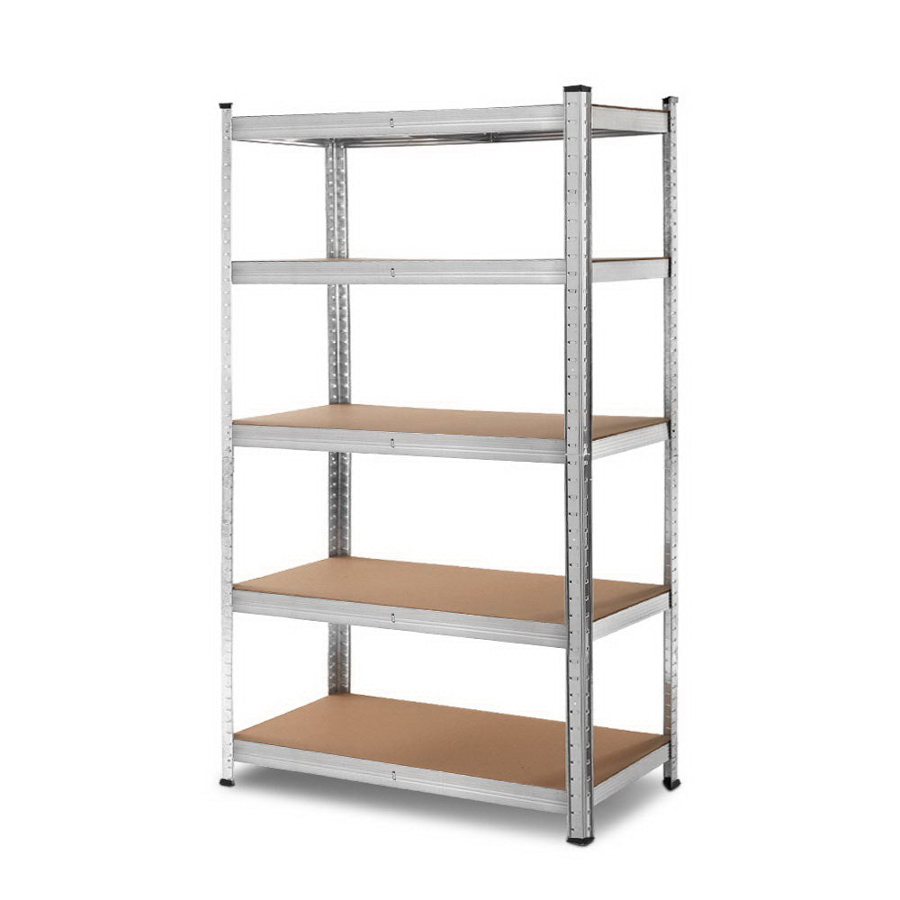 Warehouse Racking Rack Shelving 1.8M  Garage Steel Metal Storage Shelves Silver