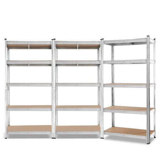 Warehouse Shelving Rack 3x1.8M Metal Garage Storage Shelves