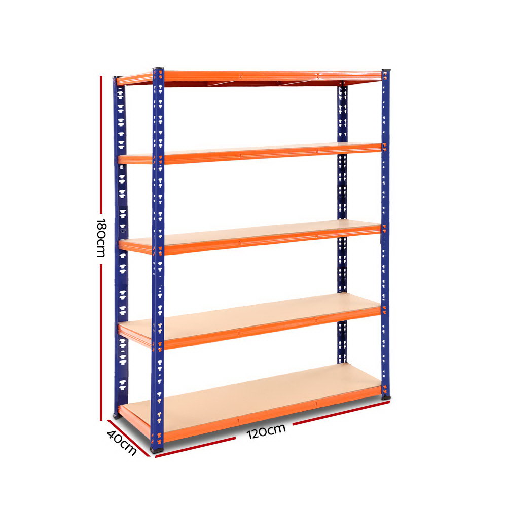 Warehouse Racking Shelving Storage 1.8M Shelf Garage Shelves Rack Steel