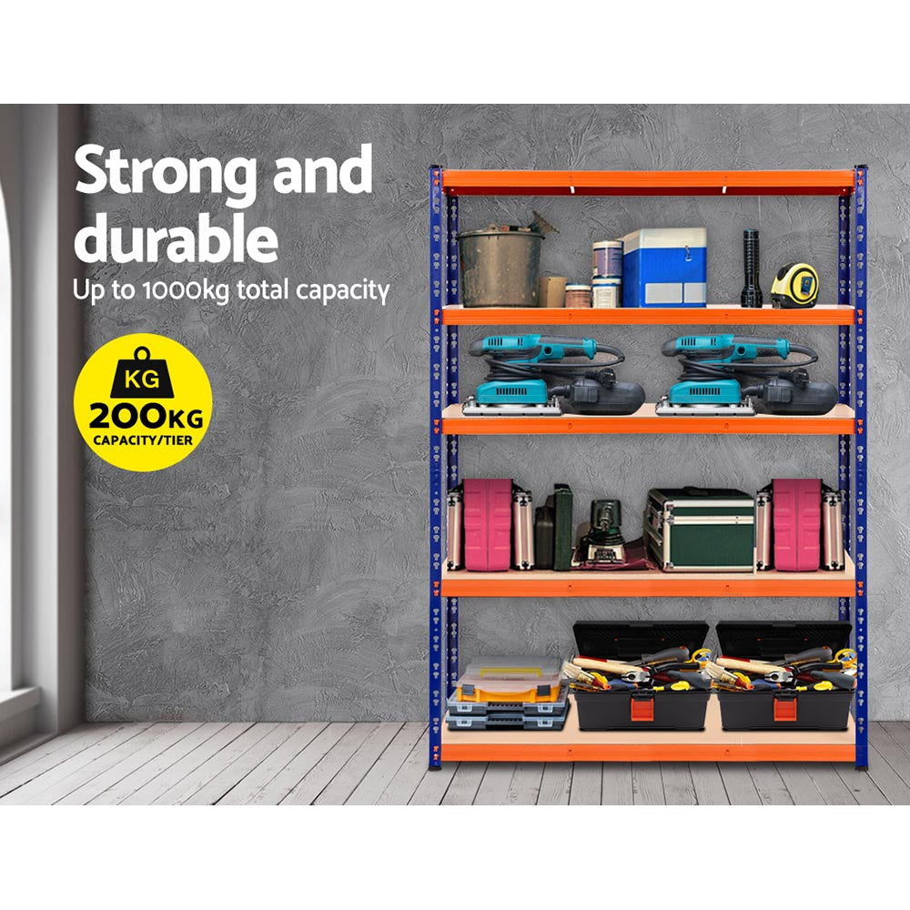 Warehouse Racking Shelving Storage 1.8M Shelf Garage Shelves Rack Steel