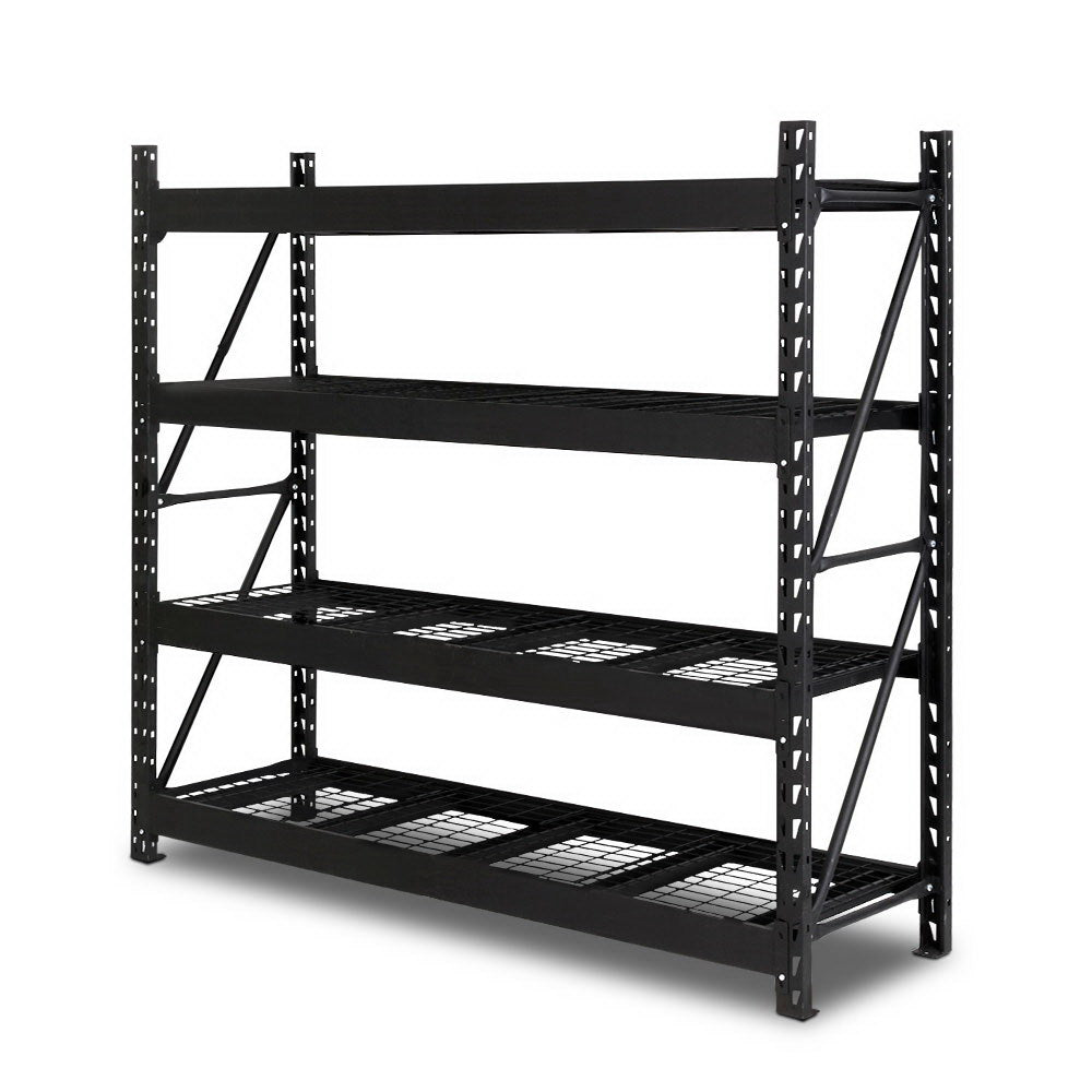 Warehouse Racking Shelving 2M  Heavy Duty Steel Garage Storage Rack