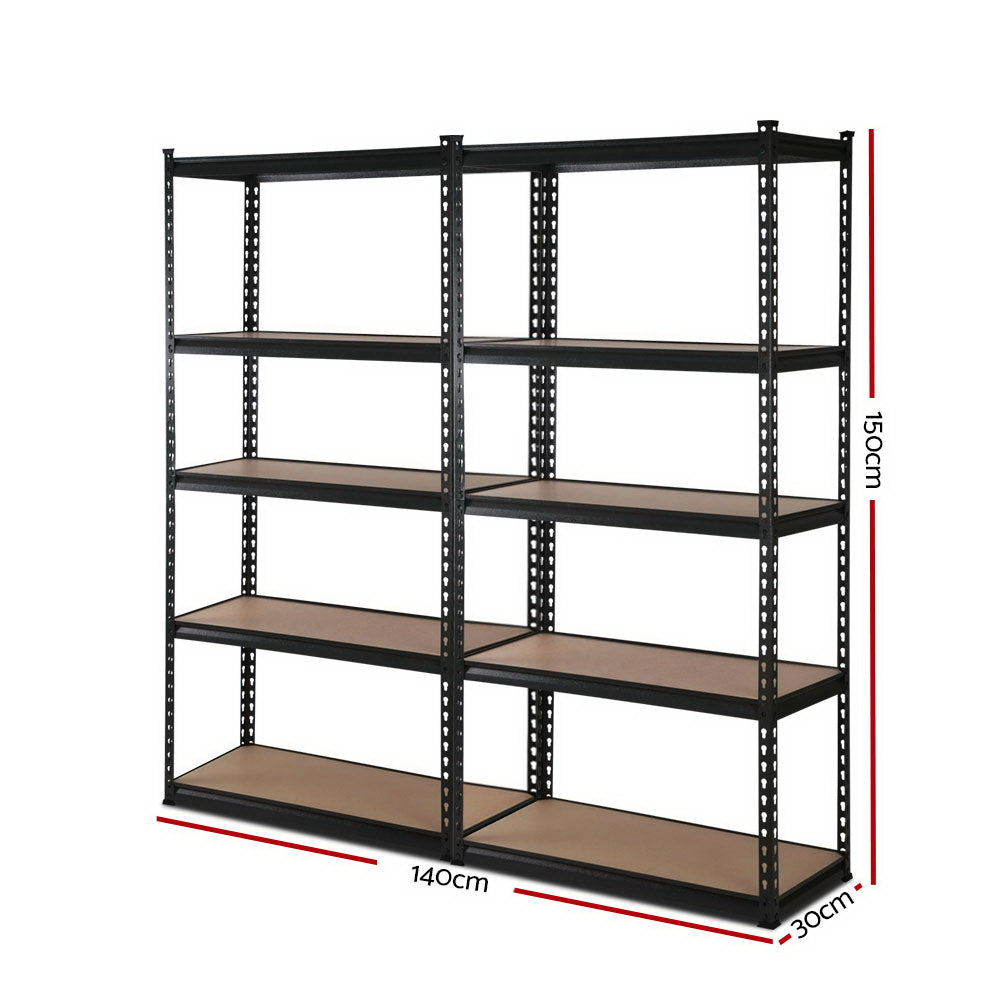 Warehouse Shelving Racking 2x1.5M  Steel Metal Storage Shelves