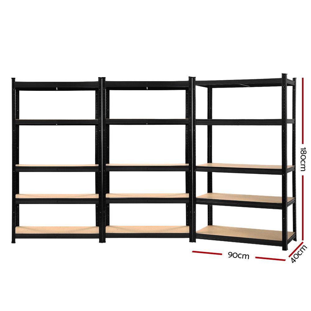 Warehouse Shelving Garage Storage 3X1.8M  Racking Metal Shelves